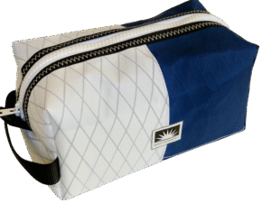 Kulturtasche aus X-Pac High-End-Segeltuch, wasserdicht, mit YKK-Reißverschluss und Trageschlaufe