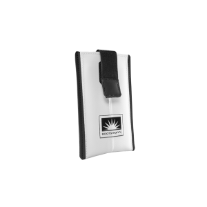 Kleine Handytasche aus Plane für kompakte Smartphones, zwei Farben wählbar im Konfigurator