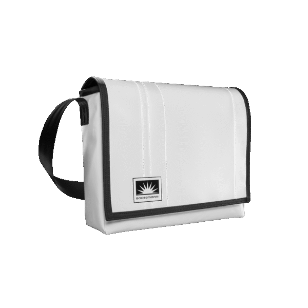 Individuell konfigurierbare Laptoptasche für 15 Zoll Geräte aus neuer LKW-Plane, fünf Farben wählbar