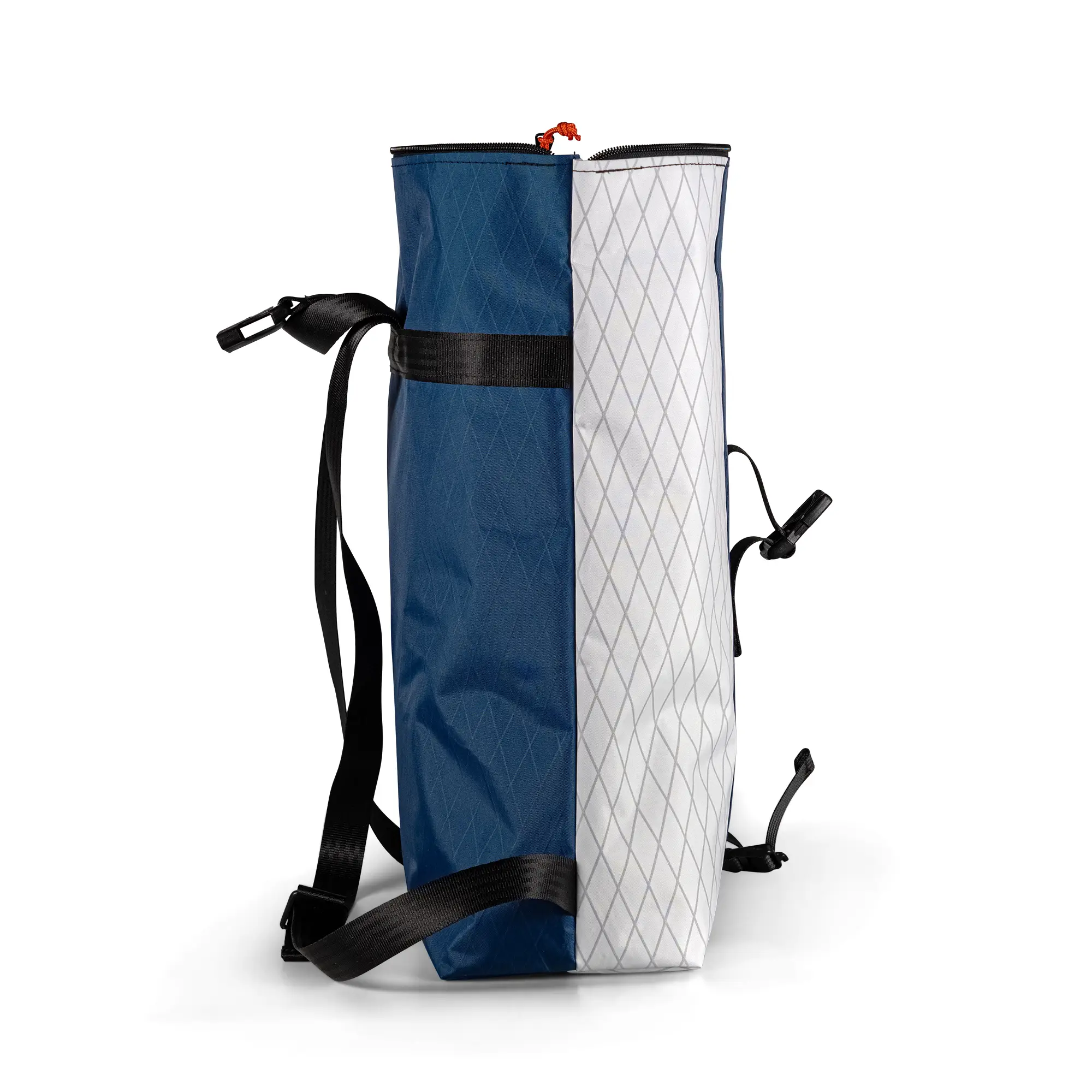 Bootsmann Rucksack Größe L aus X-Pac Segeltuch, Seitenansicht, freigestellt