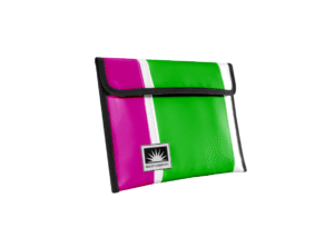 MacBook-Tasche 13 Zoll aus LKW-Plane von Complan, Innenfutter aus Covermaster, gepolstert, robust und wetterfest, handgefertigt in Kiel